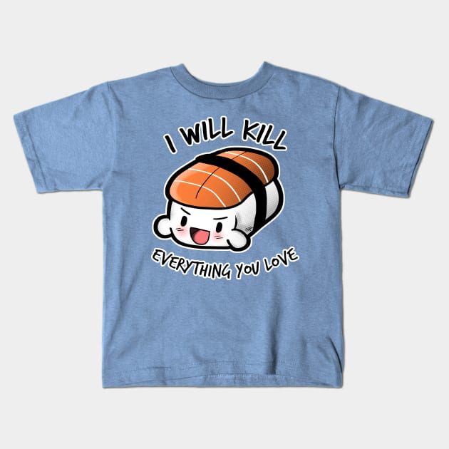 The cute Sushi Kids T-Shirt by EnaGrapher